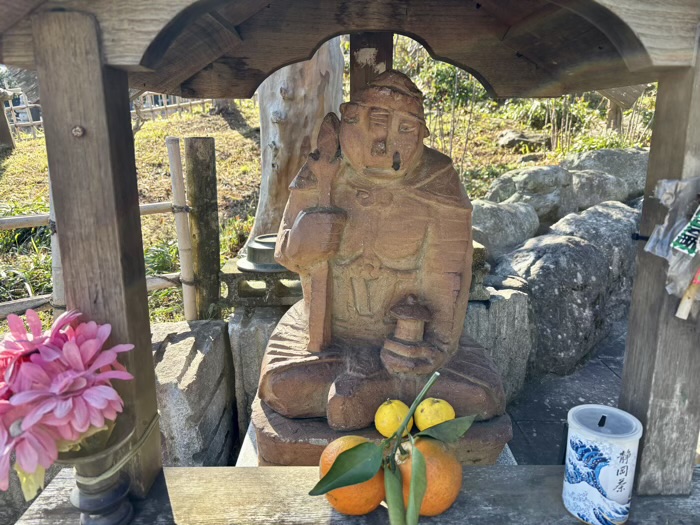 秦野　西光寺　南はだの村七福神と鶴亀めぐり　毘沙門天