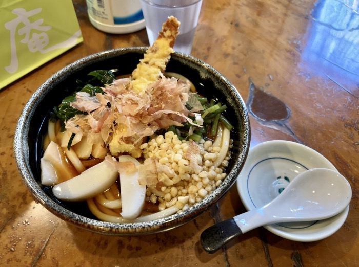 秦野　白笹うどん 多奈加　メニュー