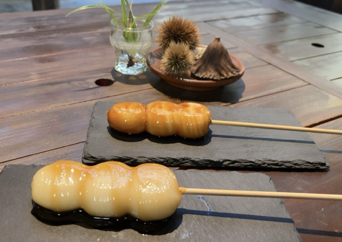 鎌倉 銭洗弁財天宇賀福神社 弁天茶屋 メニュー 三福だんご