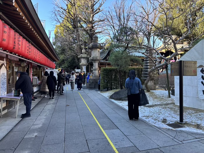 赤坂　豊川稲荷東京別院　初詣