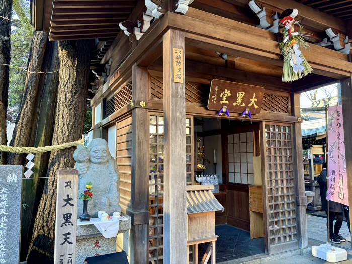 赤坂　豊川稲荷東京別院　初詣