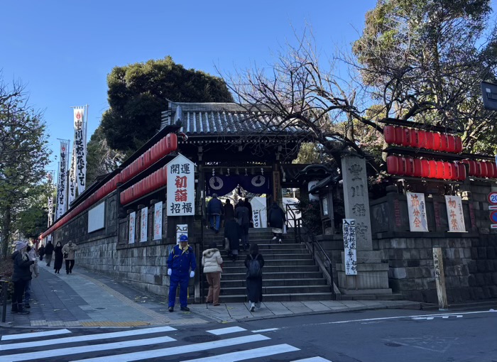 赤坂　豊川稲荷東京別院　初詣