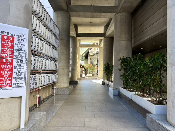 九段下　築土神社　初詣