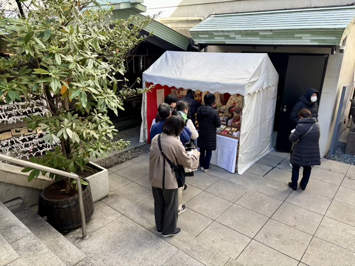 九段下　築土神社　初詣