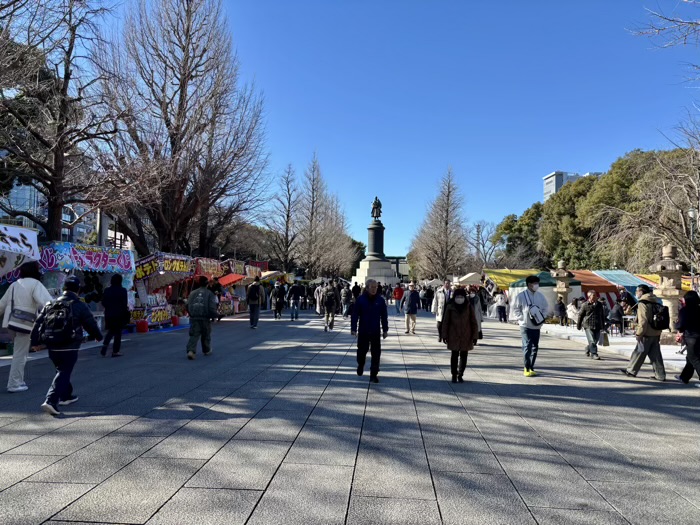 九段下　靖国神社　初詣