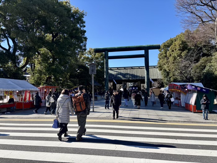 九段下　靖国神社　初詣