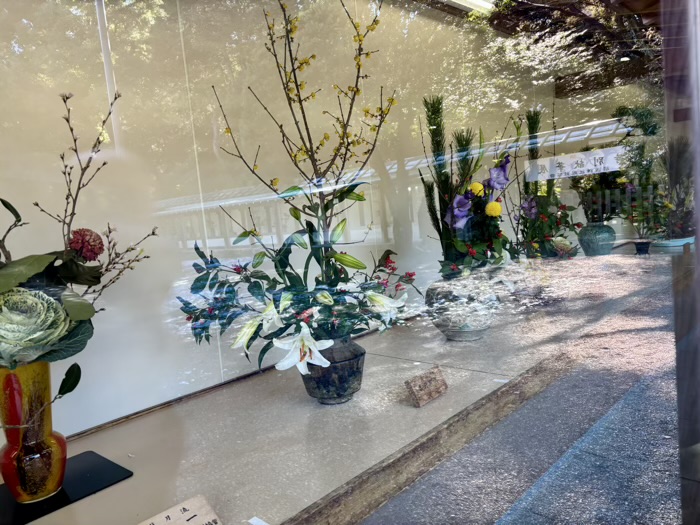 九段下　靖国神社　初詣　特別献華展