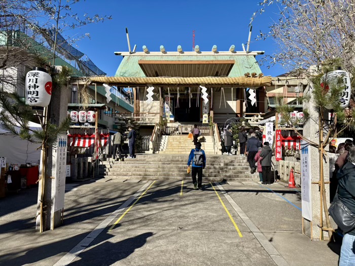 深川七福神巡り 寿老神 深川神明宮