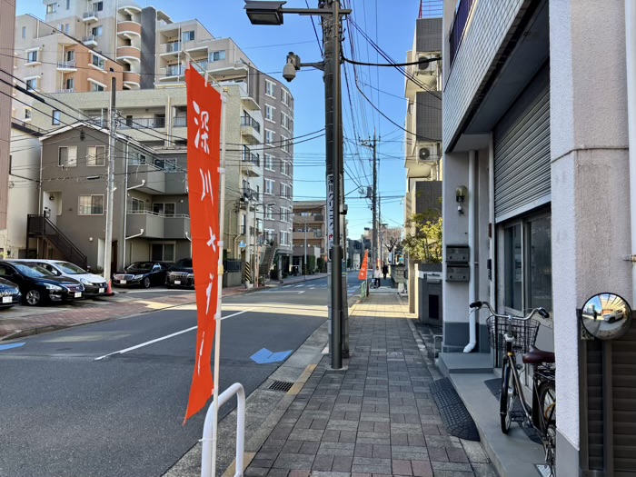 深川七福神巡り 案内の幟