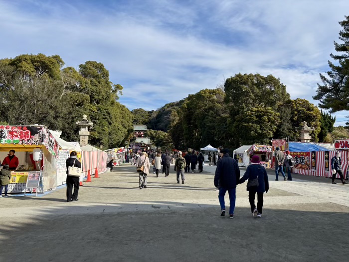 鎌倉　鶴岡八幡宮　初詣