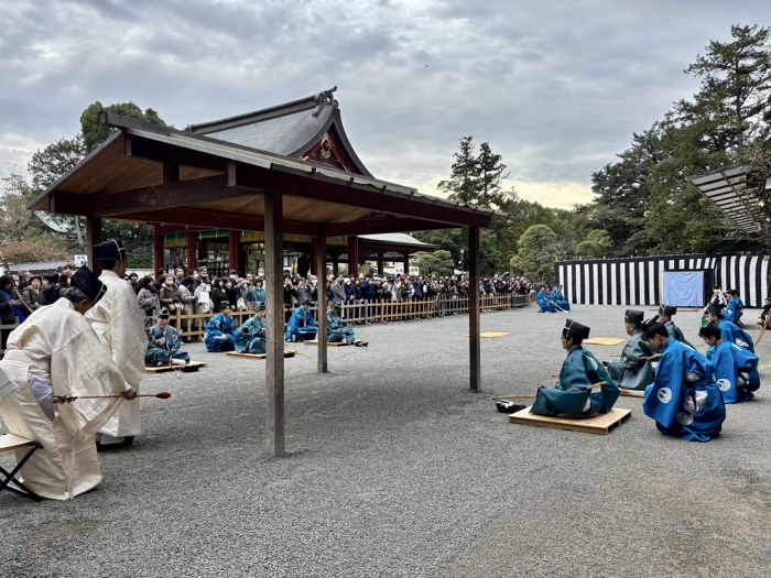 鎌倉　鶴岡八幡宮　初詣　除魔神事