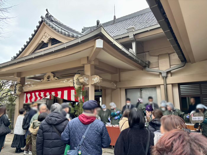 浅草　待乳山聖天本龍院　大根まつり
