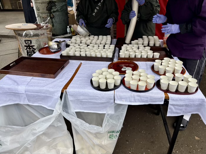 浅草　待乳山聖天本龍院　大根まつり