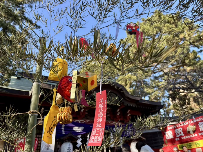 湘南　平塚三嶋神社　新春えびすまつり