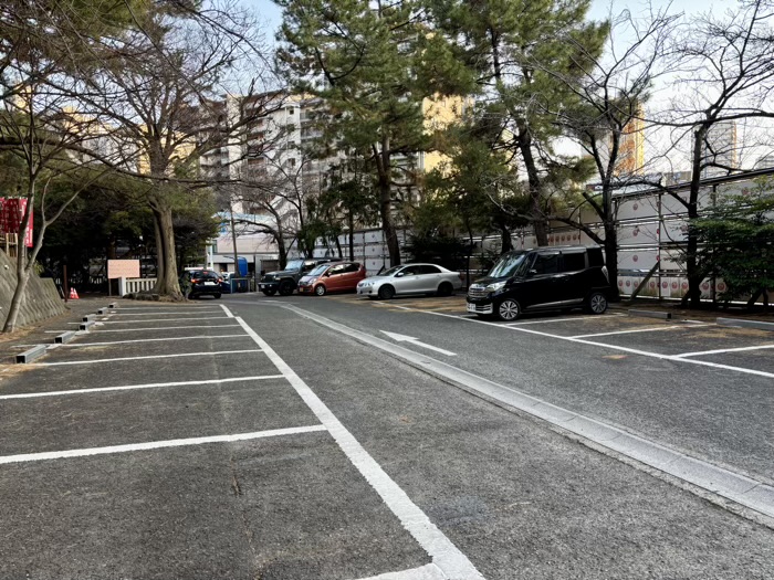 湘南 平塚八幡宮 駐車場