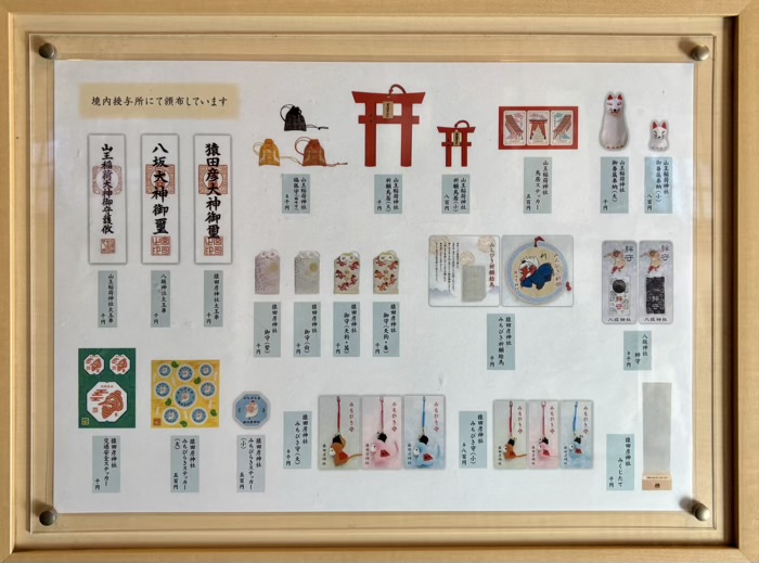 赤坂　日枝神社　猿田彦神社　授与品