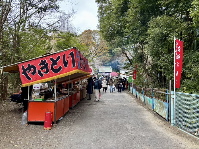 旭区　白根不動尊　開運だるま市