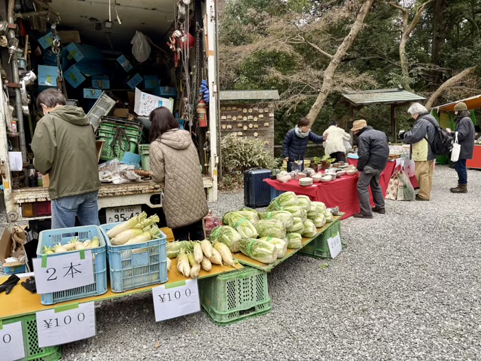 旭区　白根不動尊　開運だるま市