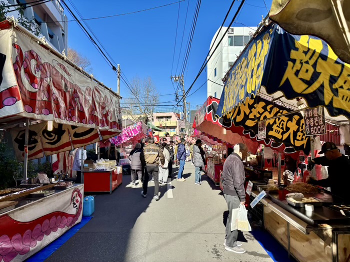 北区　王子稲荷神社　初午祭　凧市