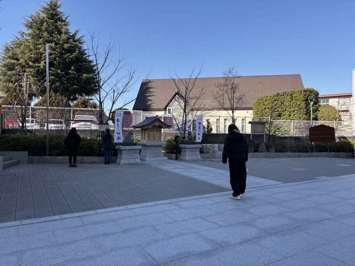 駒込　妙義神社　天満宮道灌霊社（合祀殿）