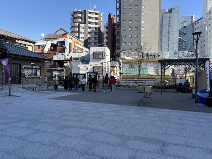 駒込　妙義神社　風鈴棚