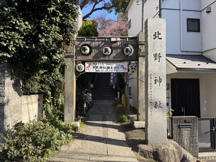 文京区　牛天神北野神社　梅まつり
