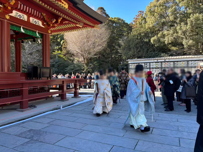 鎌倉　鶴岡八幡宮　節分祭
