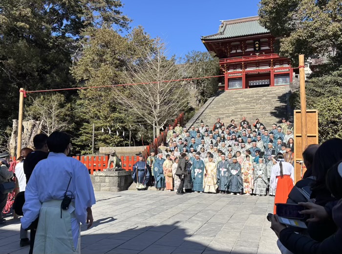 鎌倉　鶴岡八幡宮　節分祭