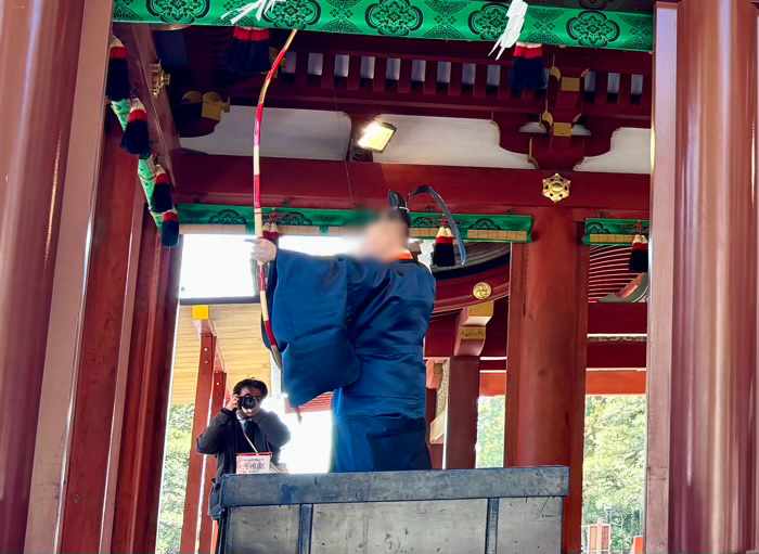 鎌倉　鶴岡八幡宮　節分祭　鳴弦式