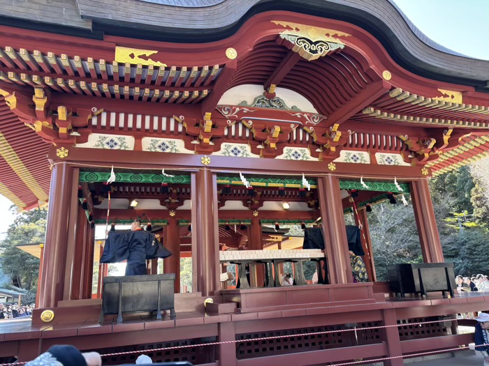 鎌倉　鶴岡八幡宮　節分祭　鳴弦式