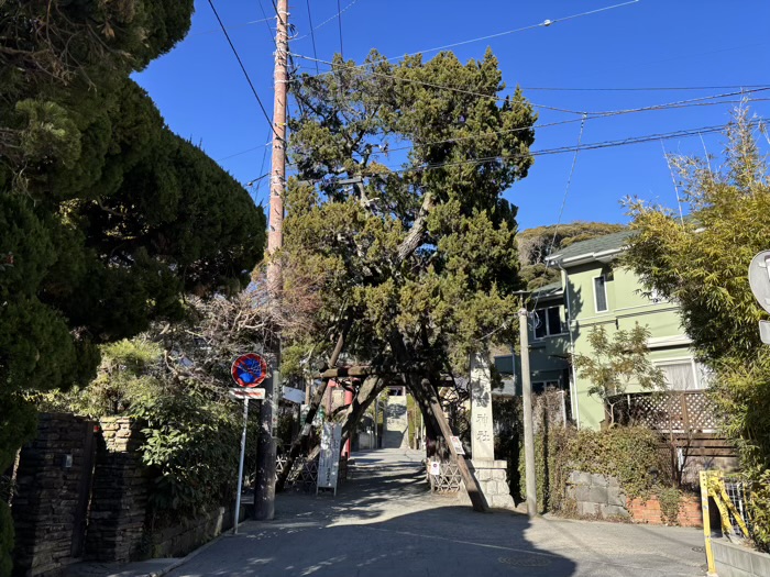 荏柄天神社　二の鳥居