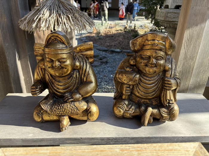 鎌倉宮　大黒天さま　恵比寿さま