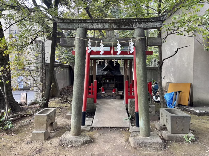 港区　赤坂氷川神社　山口稲荷神社