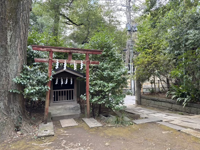 港区　赤坂氷川神社　桶新稲荷
