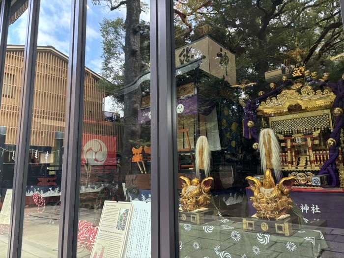 港区　赤坂氷川神社　赤坂氷川祭展示場