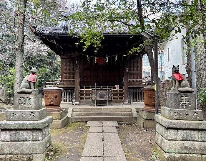 赤坂氷川神社 四合稲荷