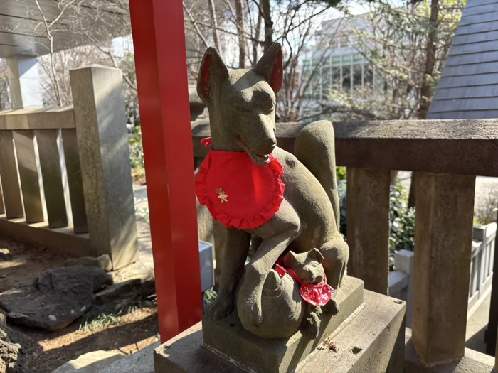 六本木　龍土神明宮 天祖神社　満福稲荷神社