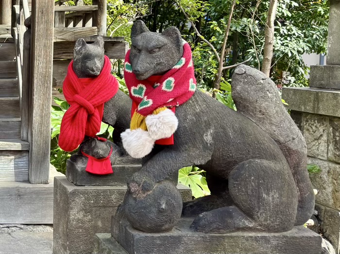 日本橋　銀杏八幡宮　銀杏稲荷神社