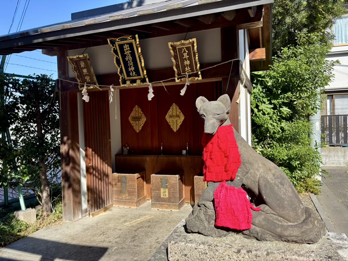 新宿神楽坂 赤城神社 八耳神社・出世稲荷神社・東照宮