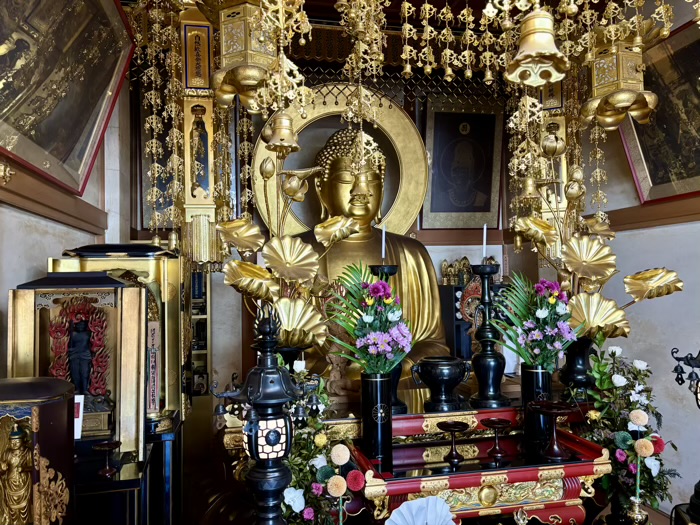 神楽坂 安養寺 ご本尊薬師如来坐像(大佛薬師如来)