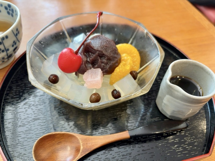 門前仲町　甘味処 由はら　メニュー