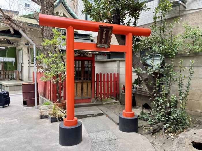 浅草橋　銀杏岡八幡神社　此葉稲荷神社