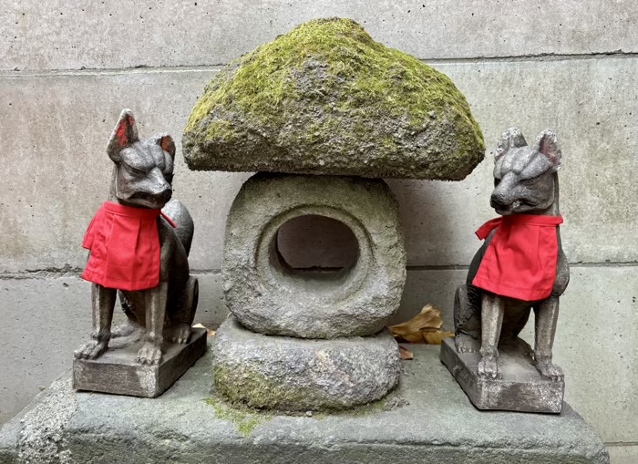浅草橋　銀杏岡八幡神社　此葉稲荷神社