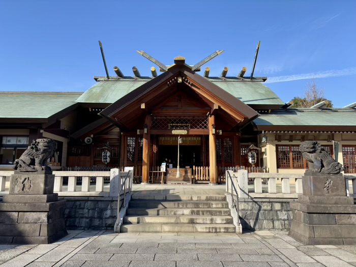 南千住　石浜神社　社殿