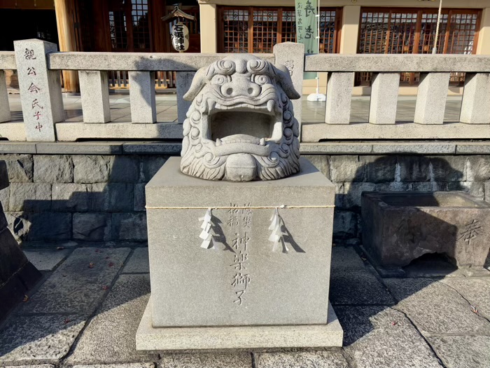 南千住　石浜神社　獅子頭