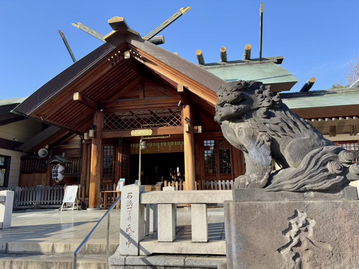 南千住　石浜神社　社殿