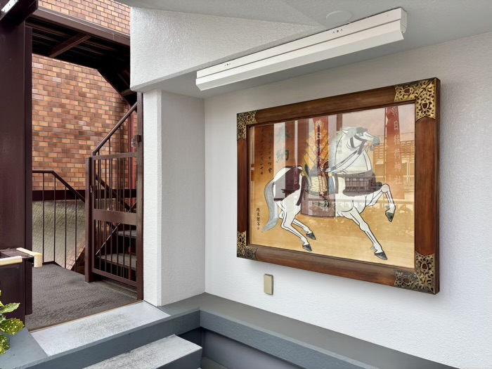 銀座 朝日稲荷神社 銀座朝日ビル 本殿(屋上)