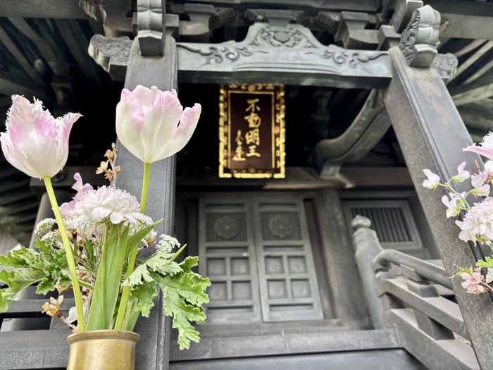 松屋銀座　龍光不動尊