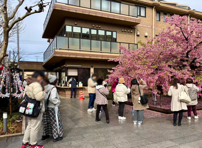 桜新町　桜神宮　混雑状況