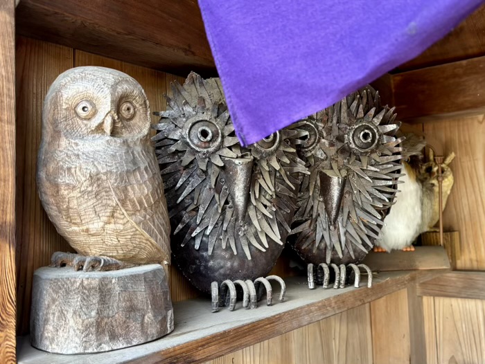 桜新町　久富稲荷神社　ふくろうの社